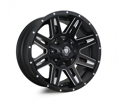 18x9.0 Grudge Offroad RAMPAGE Milling Window 5/114.3 P12 - Grudge Offroad Wheels