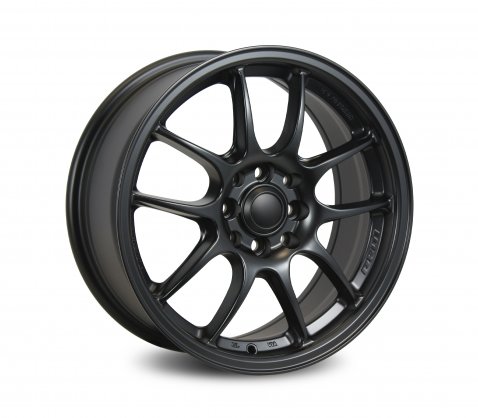 16x7.0 SC Racing 1757 Satin Black 4/100 P38 - SC Racing Wheels