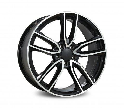 19x8.0 6660 Black Polished - Style By MB