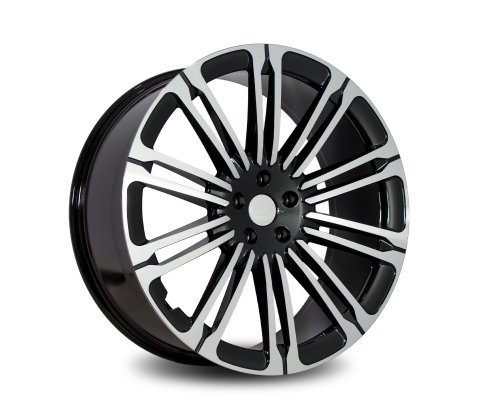 23x9.5 1125 Gloss Black with Machined Face 5/120 P42