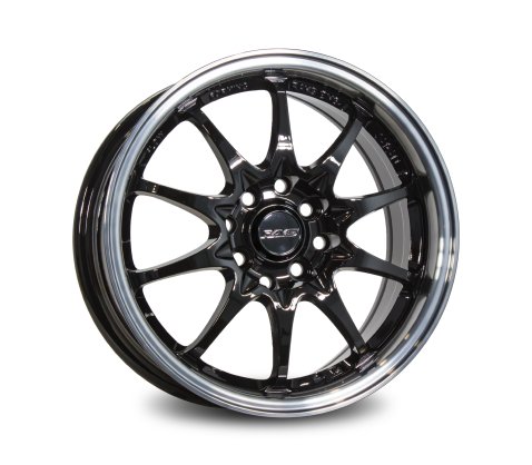 15x7.0 SC Racing DX136 Black 4/114.3 P35 - SC Racing Wheels