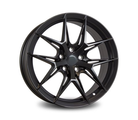 18x8.0 SC Racing 18958 Matte Black - SC Racing Wheels