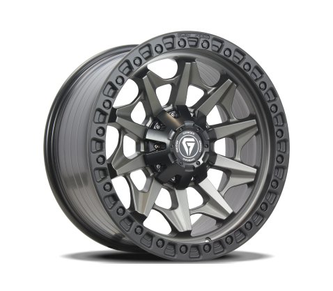 18x9.0 Grudge Offroad F1 Fury Matte Gunmetal - Grudge Offroad Wheels